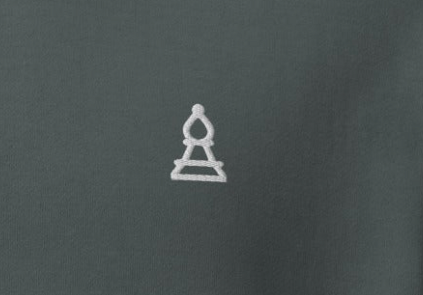 ♗ The Bishop - Embroidered Chess Hoodie